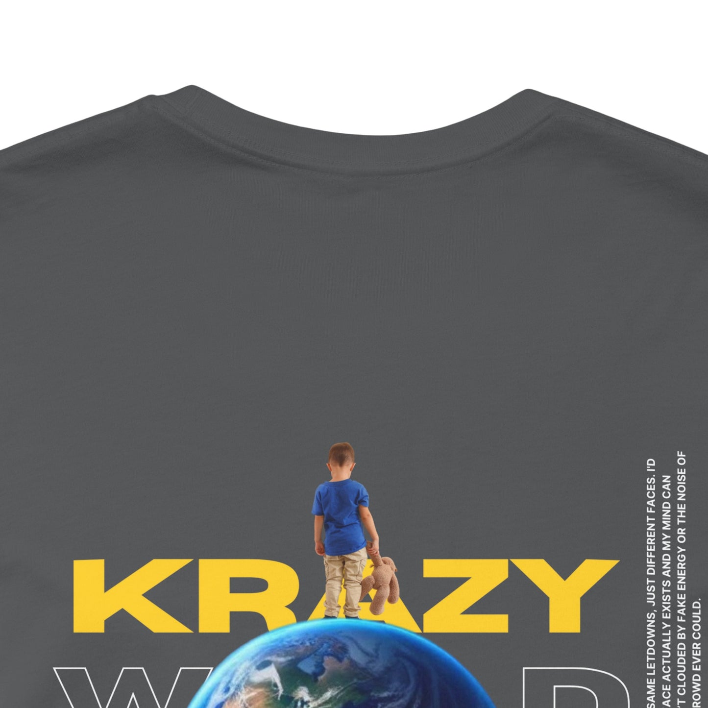 KRAZY WORLD / CUSTOM DESIGN T-SHIRT