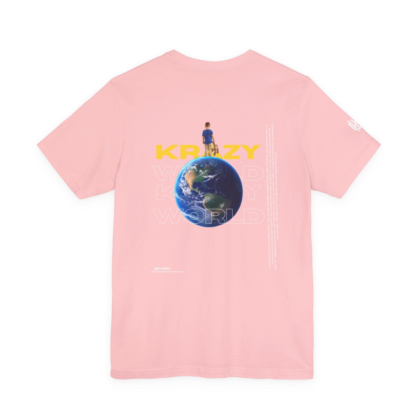 KRAZY WORLD / CUSTOM DESIGN T-SHIRT