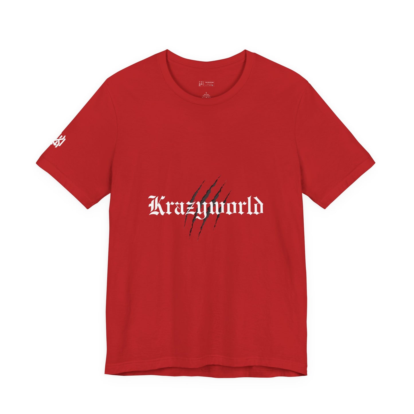 KRAZY WORLD / CUSTOM DESIGN T-SHIRT
