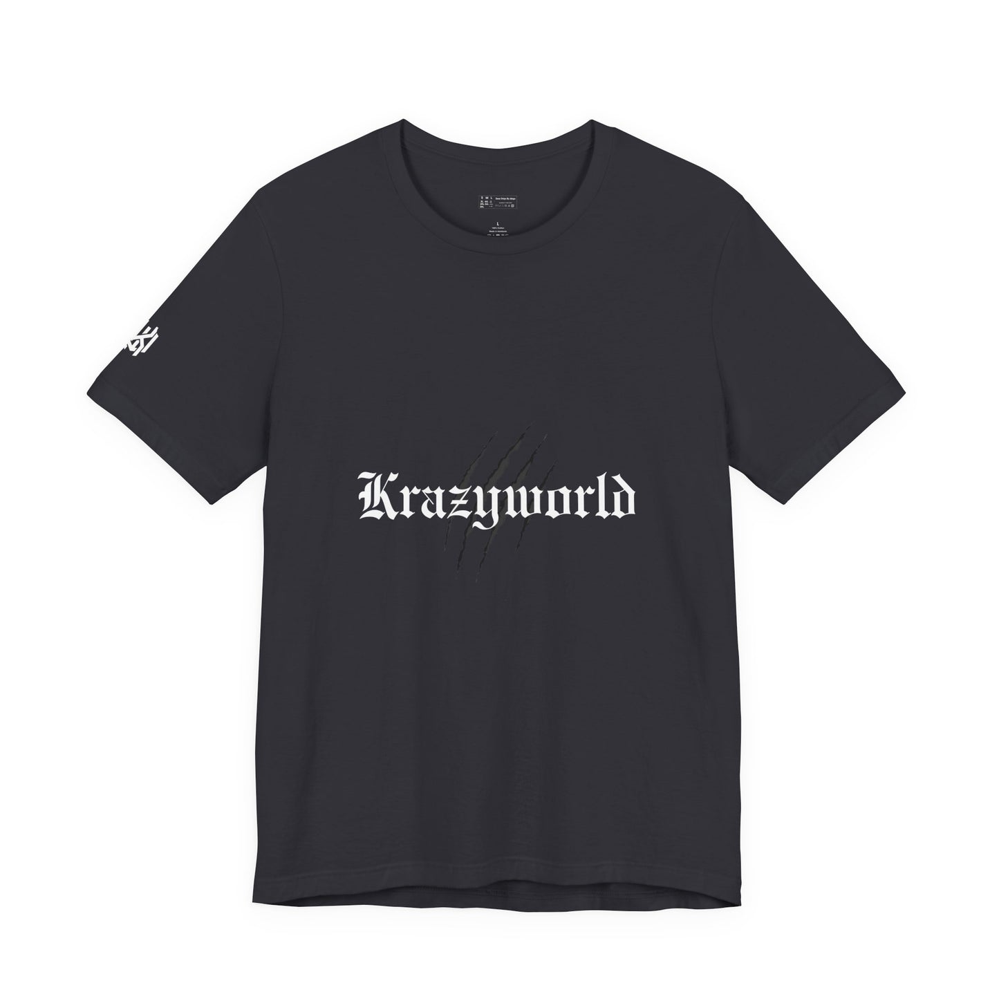 KRAZY WORLD / CUSTOM DESIGN T-SHIRT