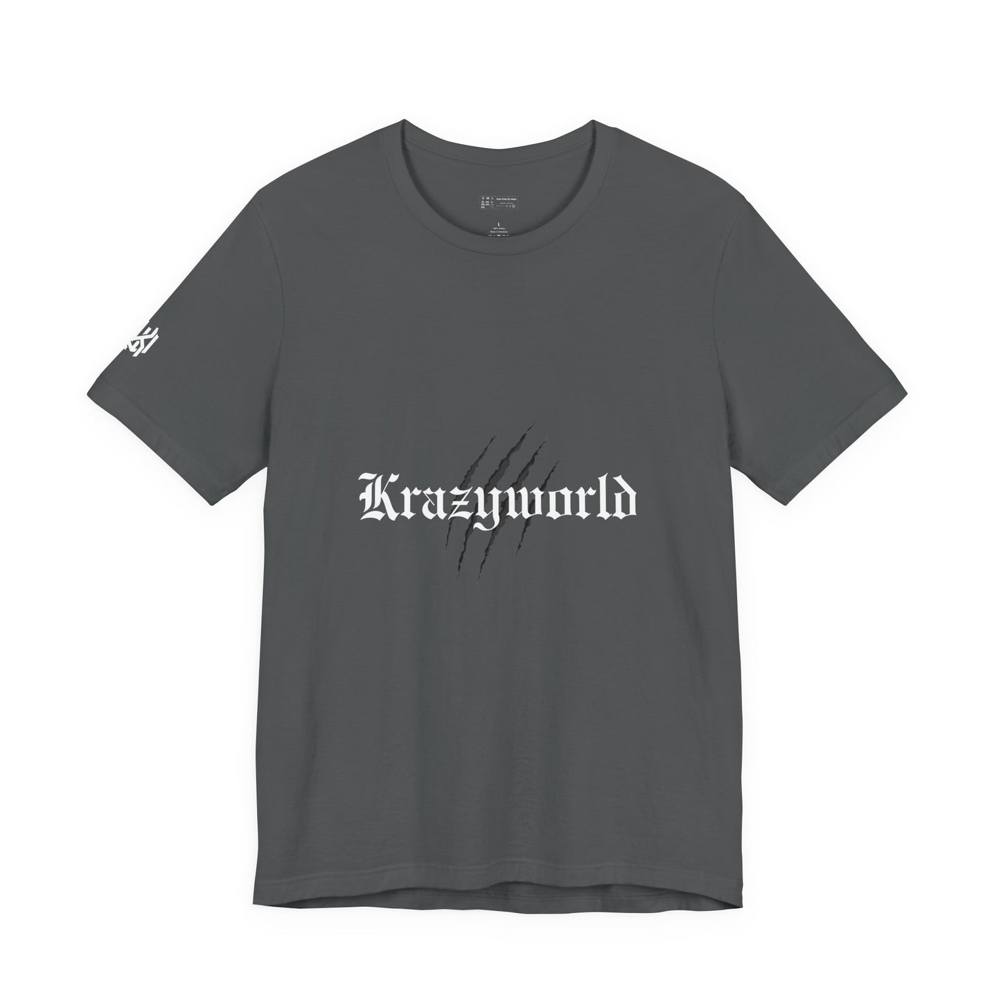 KRAZY WORLD / CUSTOM DESIGN T-SHIRT