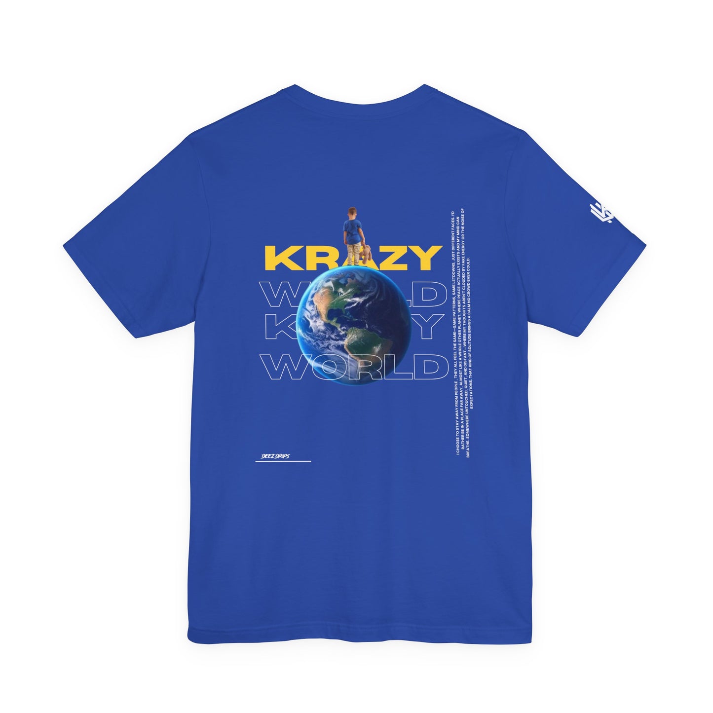 KRAZY WORLD / CUSTOM DESIGN T-SHIRT