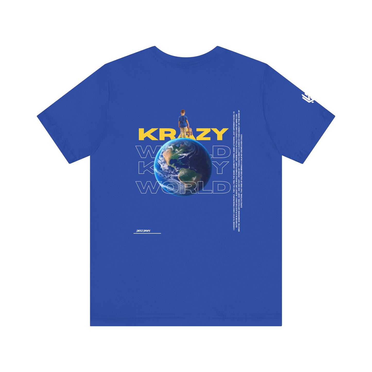 KRAZY WORLD / CUSTOM DESIGN T-SHIRT