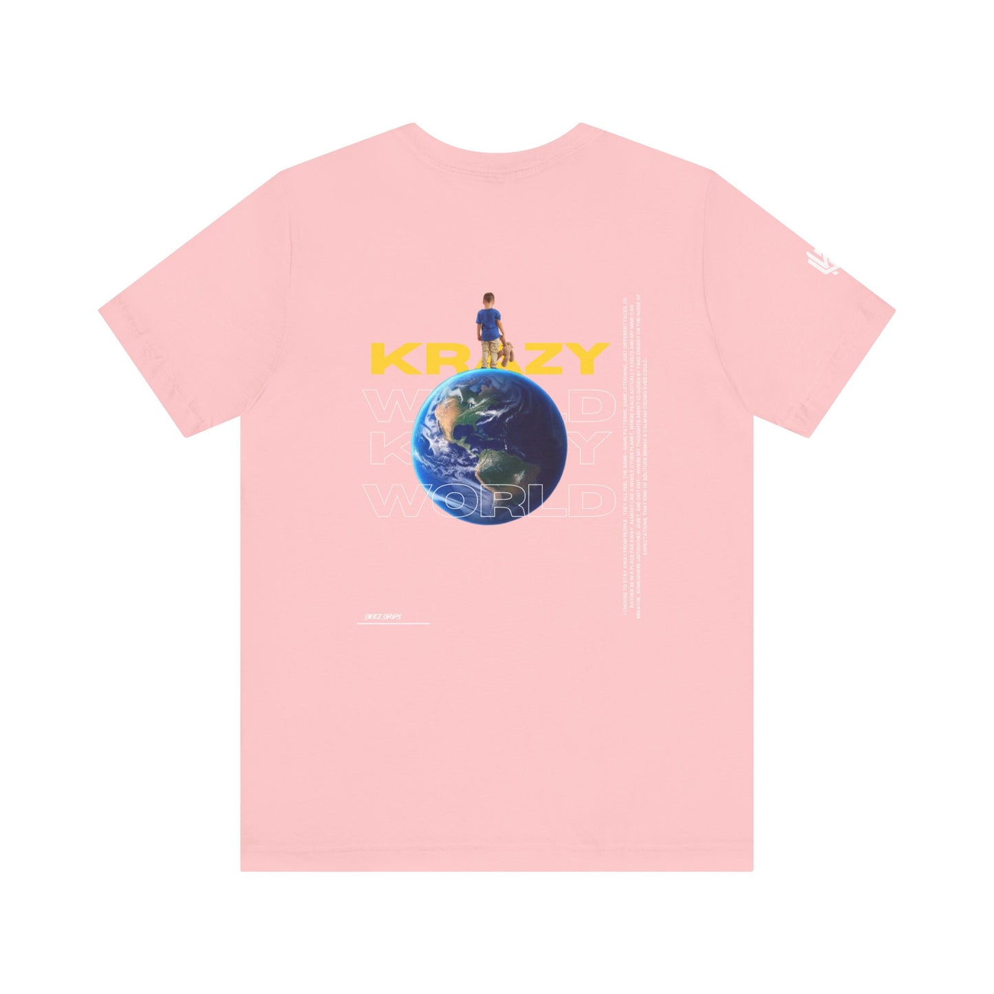 KRAZY WORLD / CUSTOM DESIGN T-SHIRT
