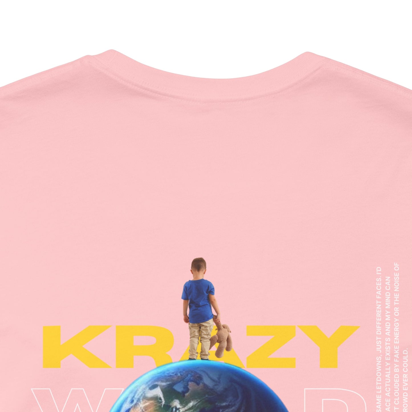 KRAZY WORLD / CUSTOM DESIGN T-SHIRT