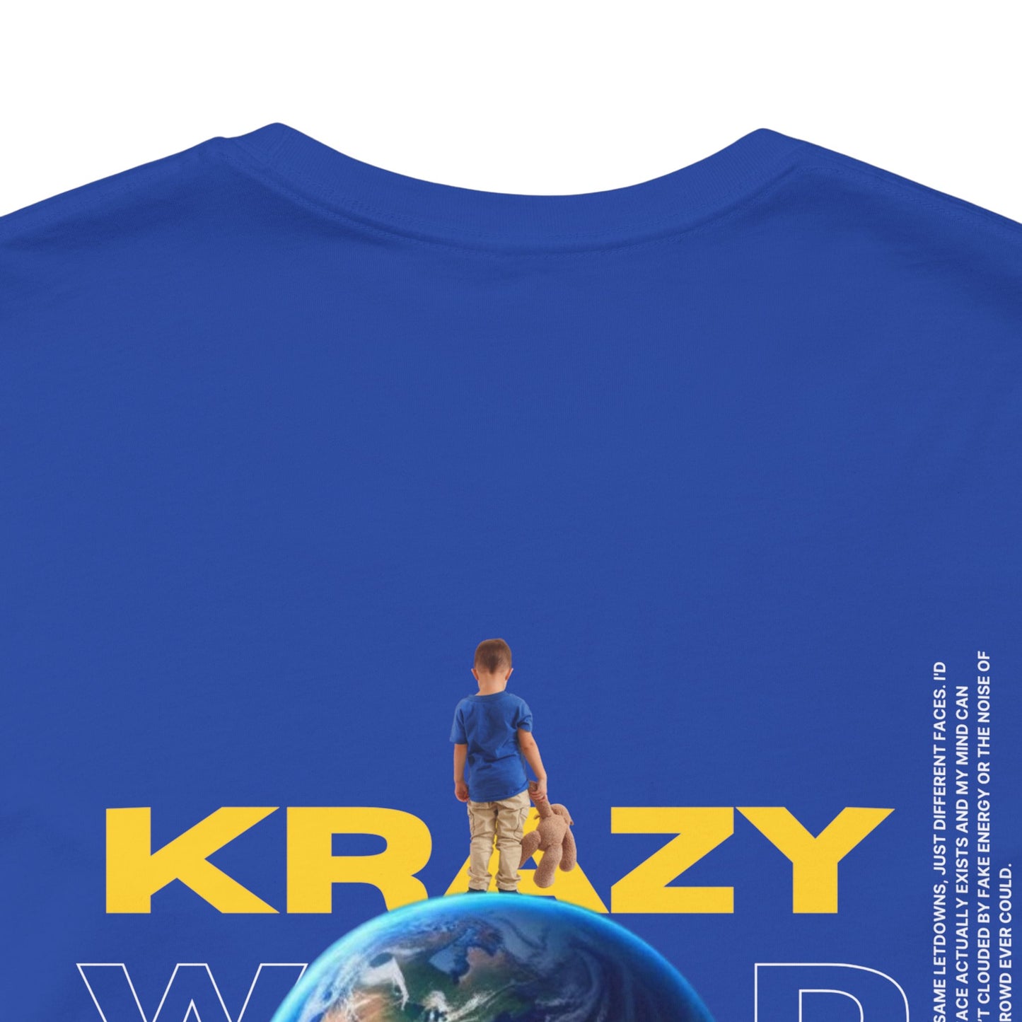 KRAZY WORLD / CUSTOM DESIGN T-SHIRT