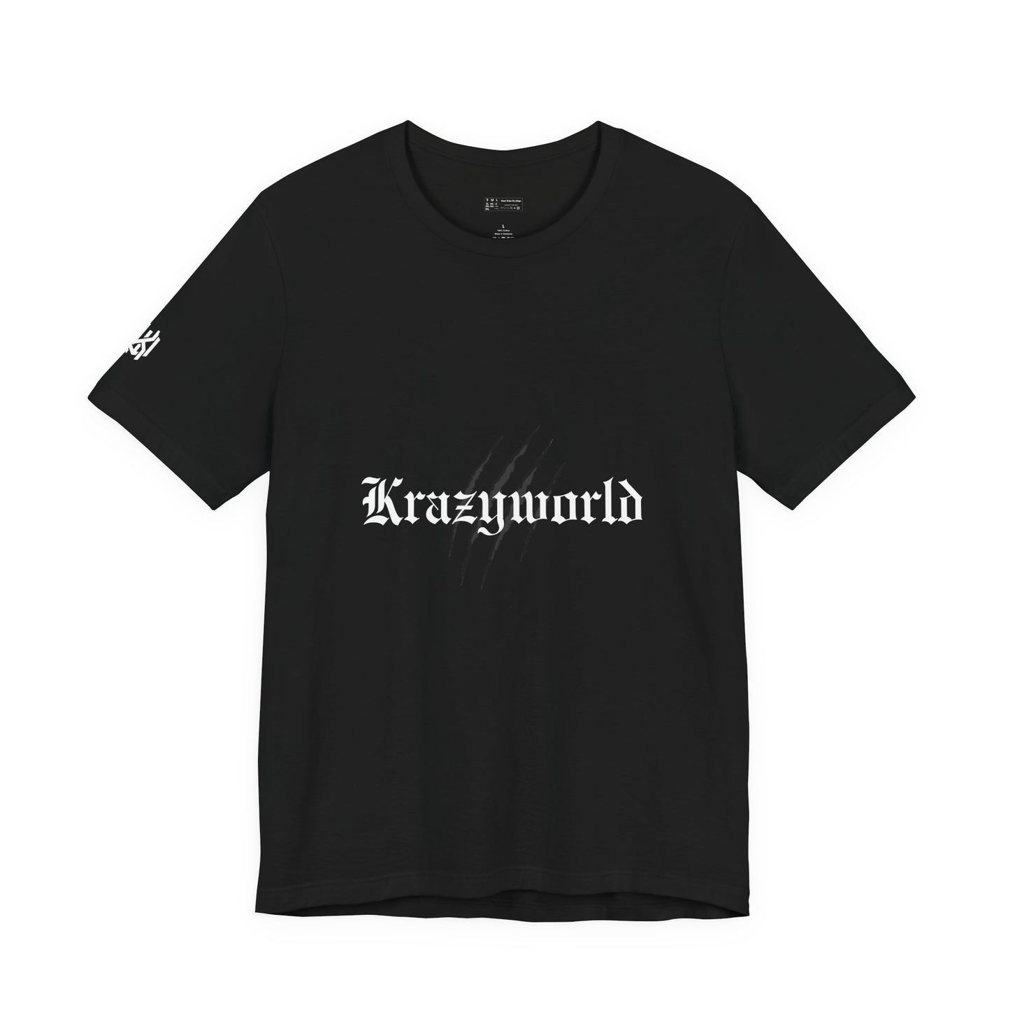 KRAZY WORLD / CUSTOM DESIGN T-SHIRT