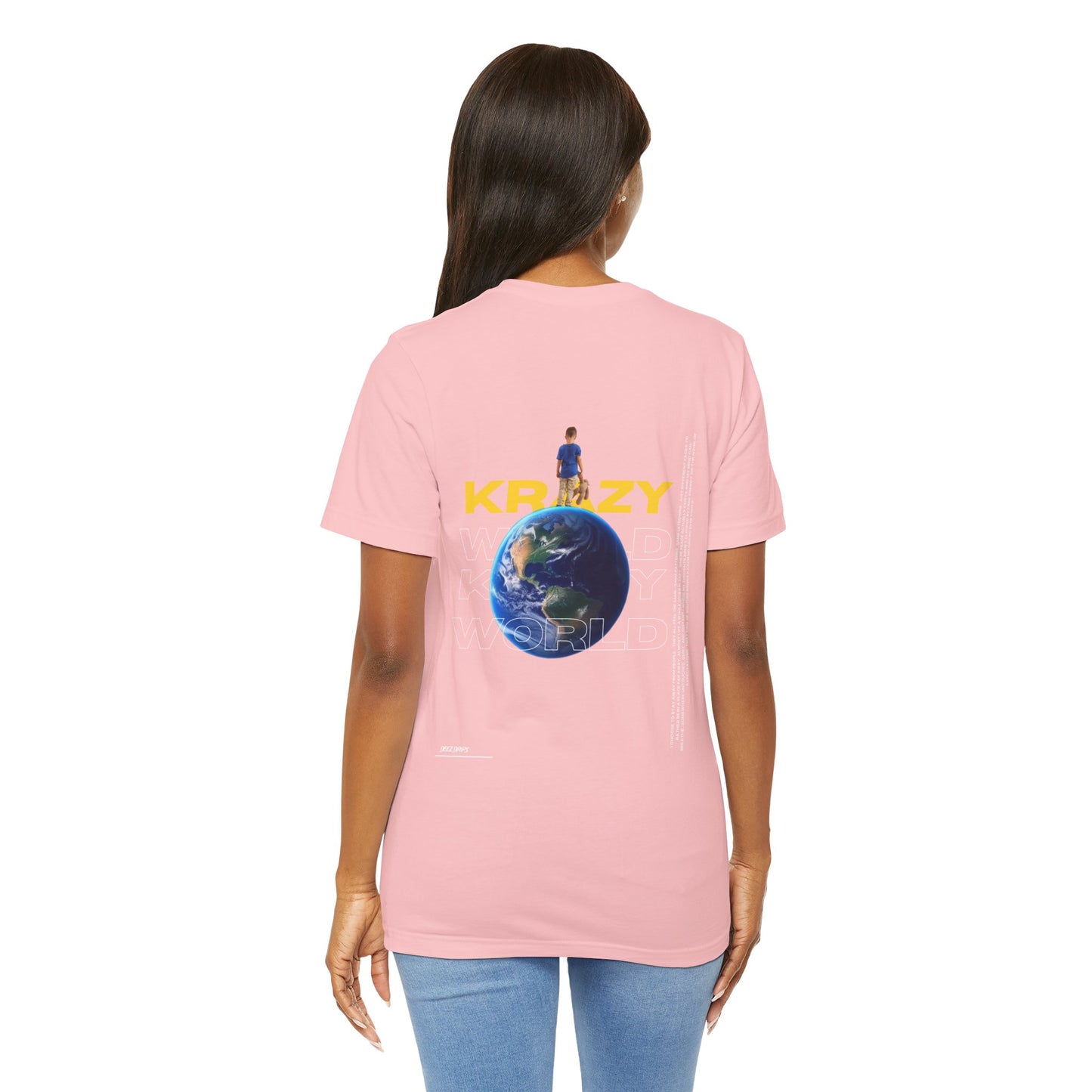 KRAZY WORLD / CUSTOM DESIGN T-SHIRT