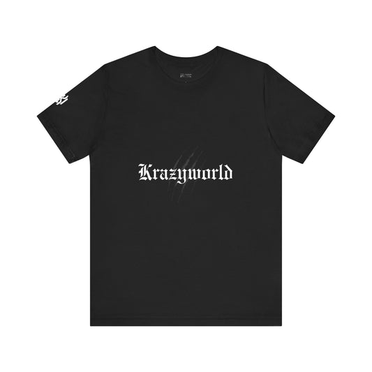 KRAZY WORLD / CUSTOM DESIGN T-SHIRT