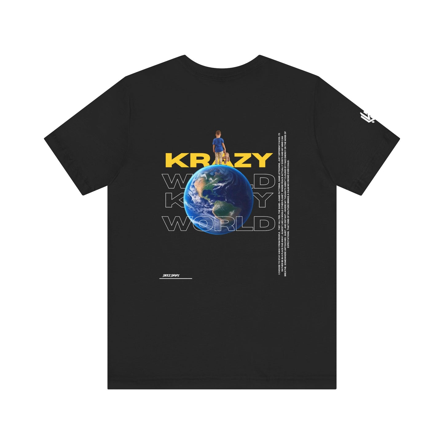 KRAZY WORLD / CUSTOM DESIGN T-SHIRT