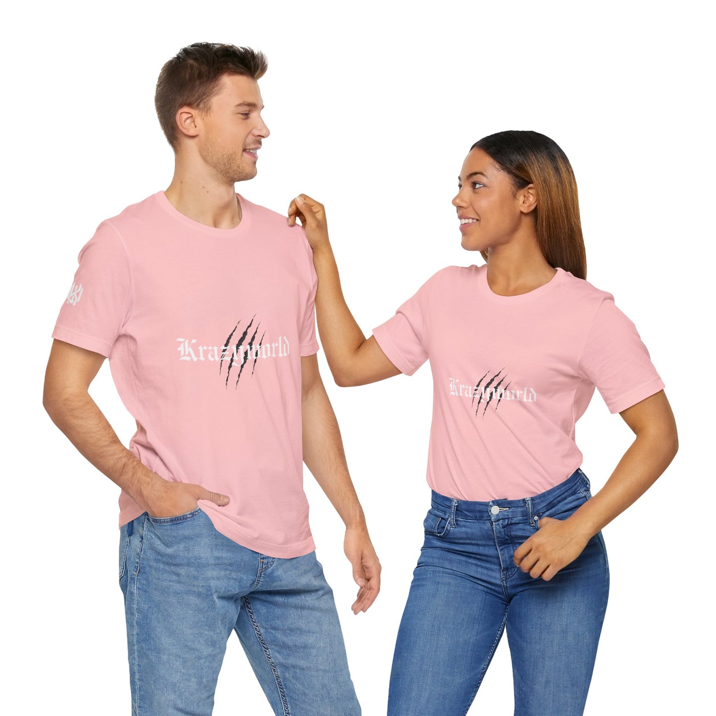 KRAZY WORLD / CUSTOM DESIGN T-SHIRT