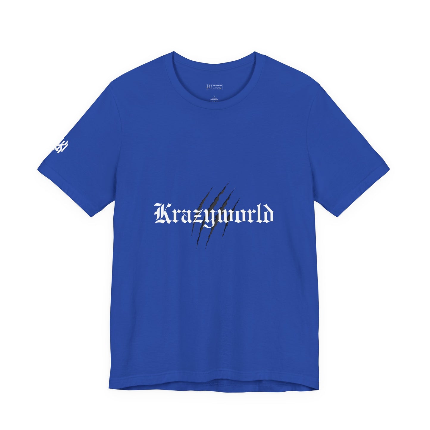 KRAZY WORLD / CUSTOM DESIGN T-SHIRT